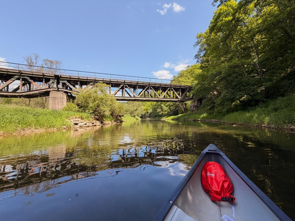 Canoeing on the Danube River