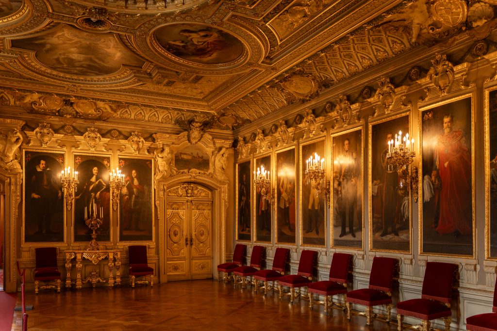 Inside the Hohenzollern Castle